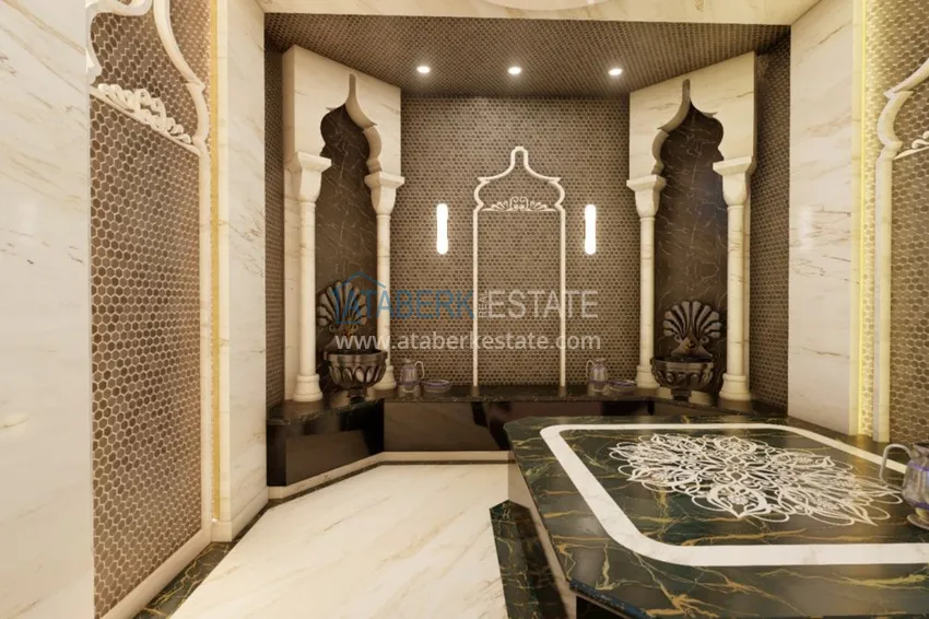 A new investment-attractive project of a residential complex in the center of Alanya 28 