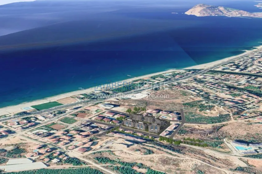 New project of a luxury residential complex in the Kestel area 24 