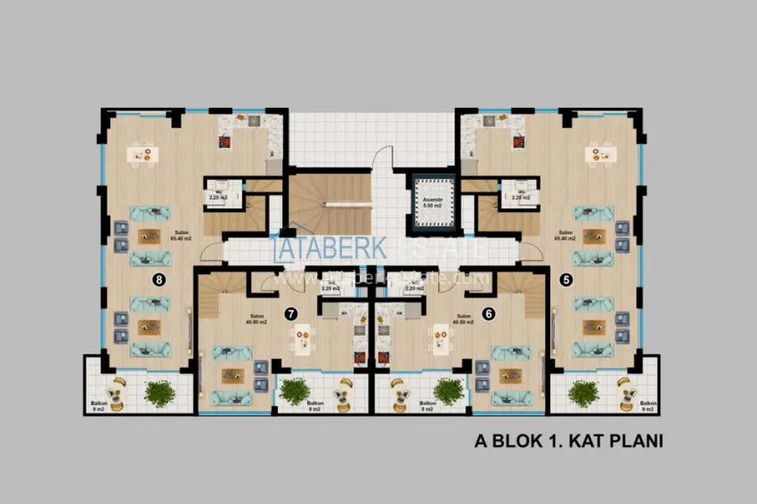 Buy cheap New luxury project of a residential complex in Alanya - Tepe mountain area 2 