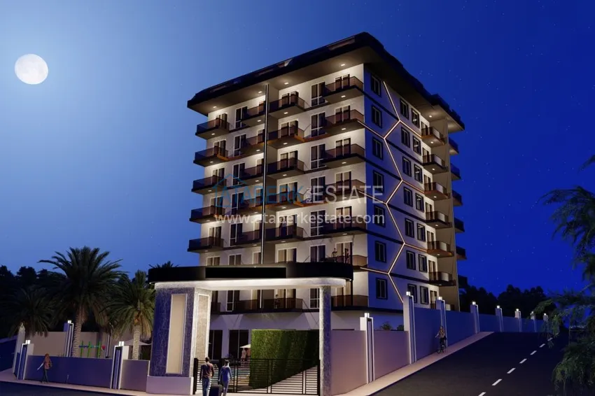 New project of a modern residential complex in the Avsallar area 5 