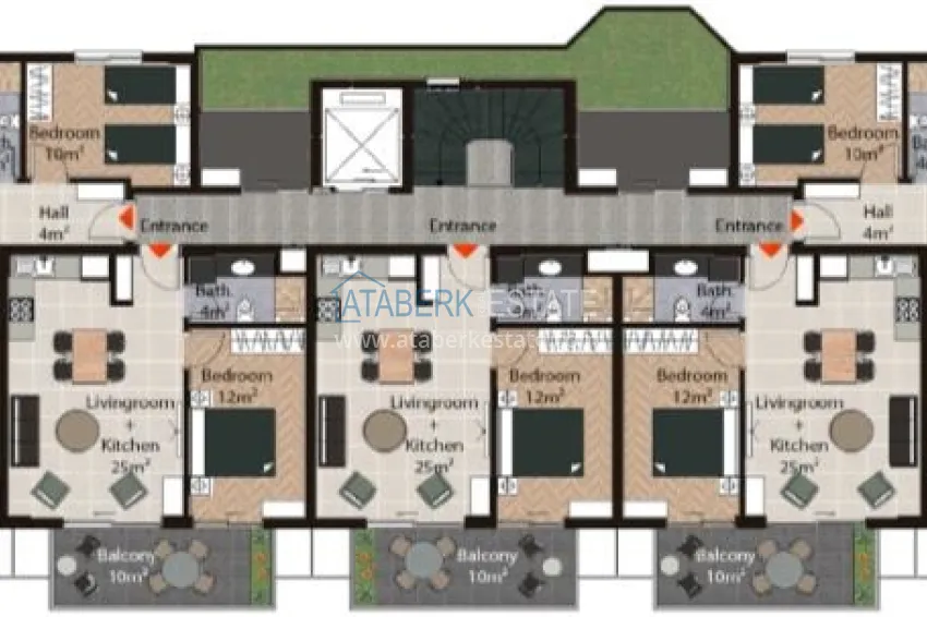 Buy cheap A new boutique complex project in the European district — Oba 3 