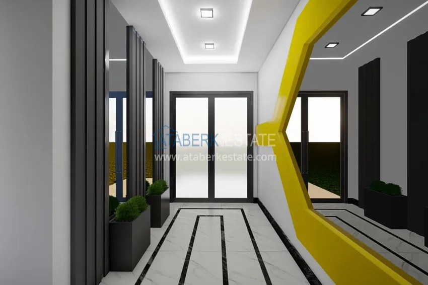 New project of a modern residential complex in the Avsallar area 11 