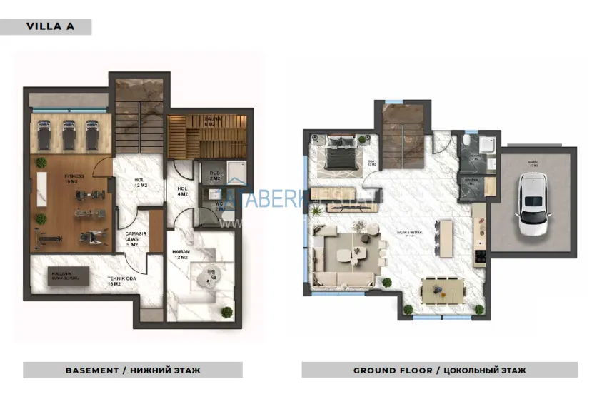 Buy cheap Exclusive view villas in Kargicak with the possibility of obtaining citizenship 1