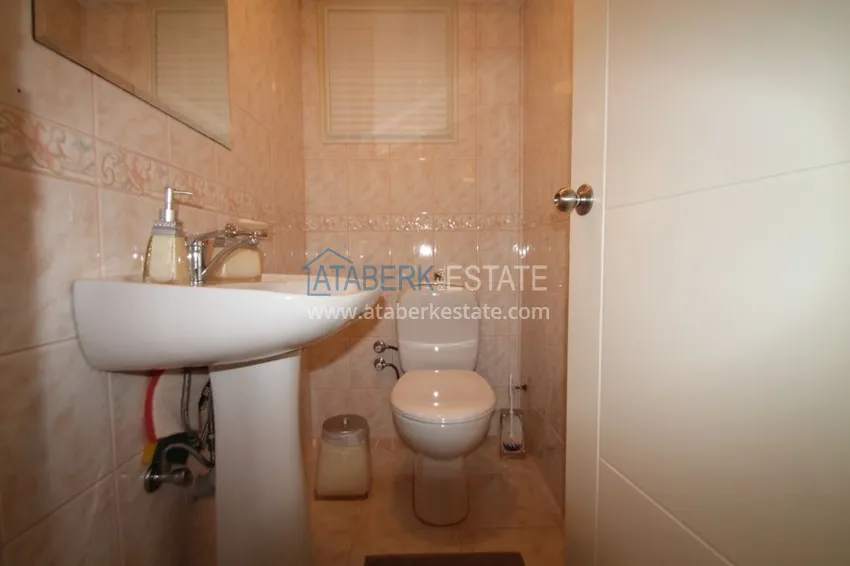Purchase  Furnished apartment in the center of Alanya near Cleopatra beach area 13 