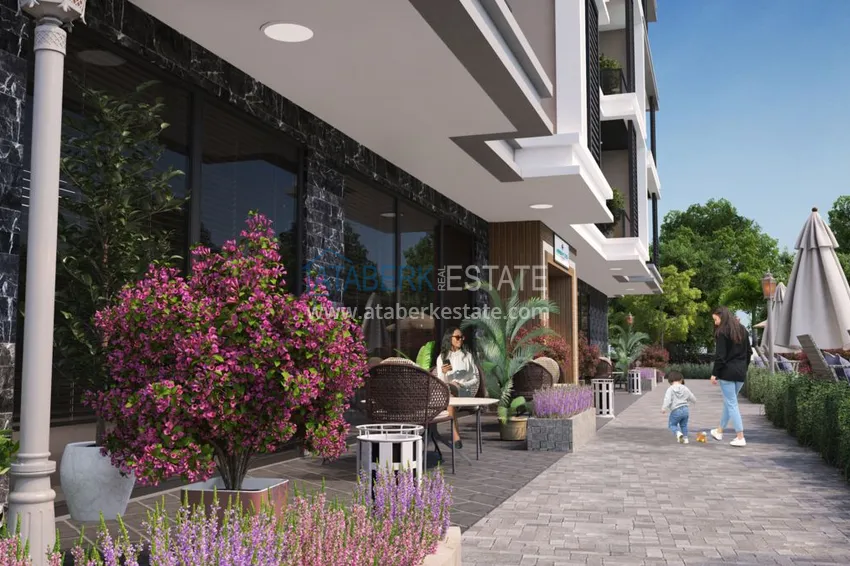 New investment project of an exclusive residential complex in Avsallar 15 