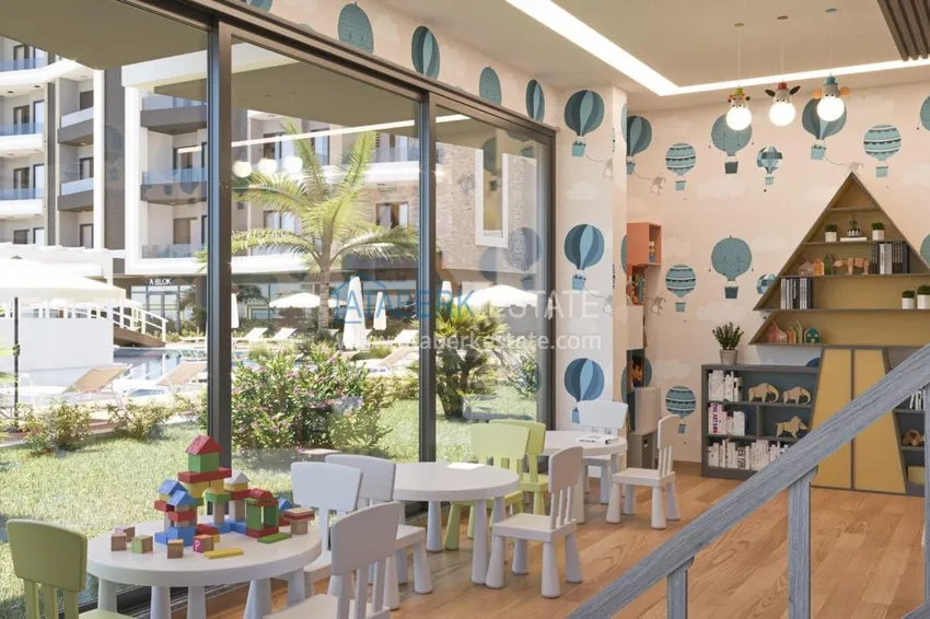 An investment-attractive project of a family residential complex in the Avsallar district 17 