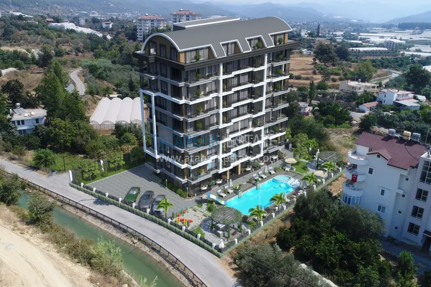 New investment project of an exclusive residential complex in Avsallar 1 
