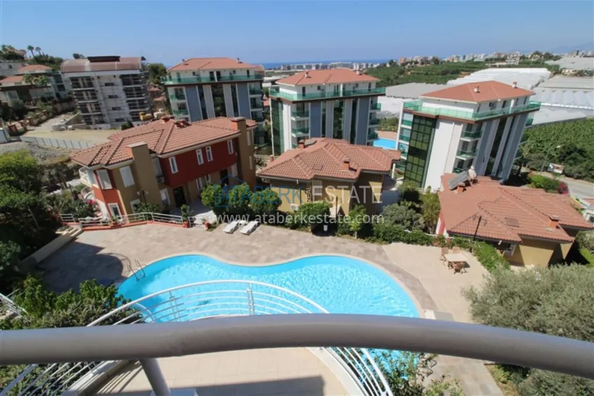 Purchase Villa in Kargicak view with furniture in a cottage complex 21 