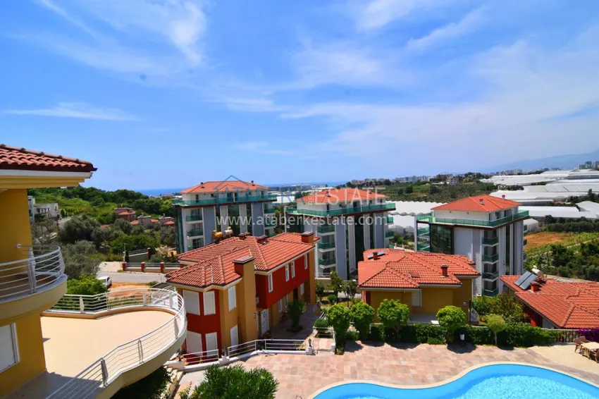 Purchase Villa in Kargicak view with furniture in a cottage complex 22 