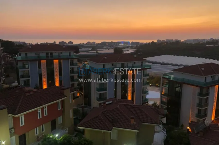 Purchase Villa in Kargicak view with furniture in a cottage complex 23 