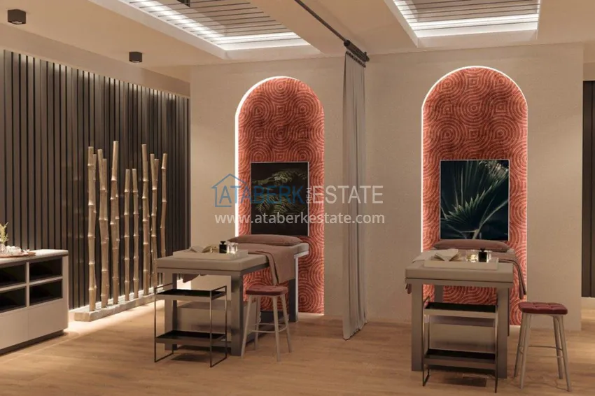 An investment-attractive project of a family residential complex in the Avsallar district 22 