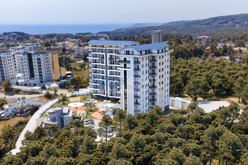 An investment-attractive project of a family residential complex in the Avsallar district 2 