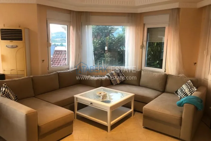 Purchase Villa in Kargicak view with furniture in a cottage complex 2 