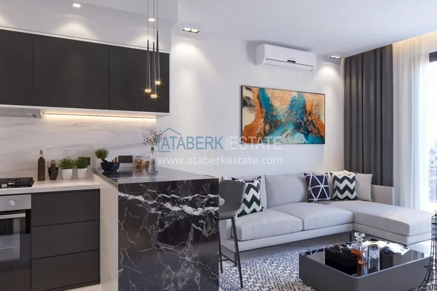 Purchase  An investment-attractive project of a family residential complex in the Avsallar district 3 