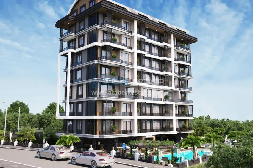 New investment project of an exclusive residential complex in Avsallar 2 