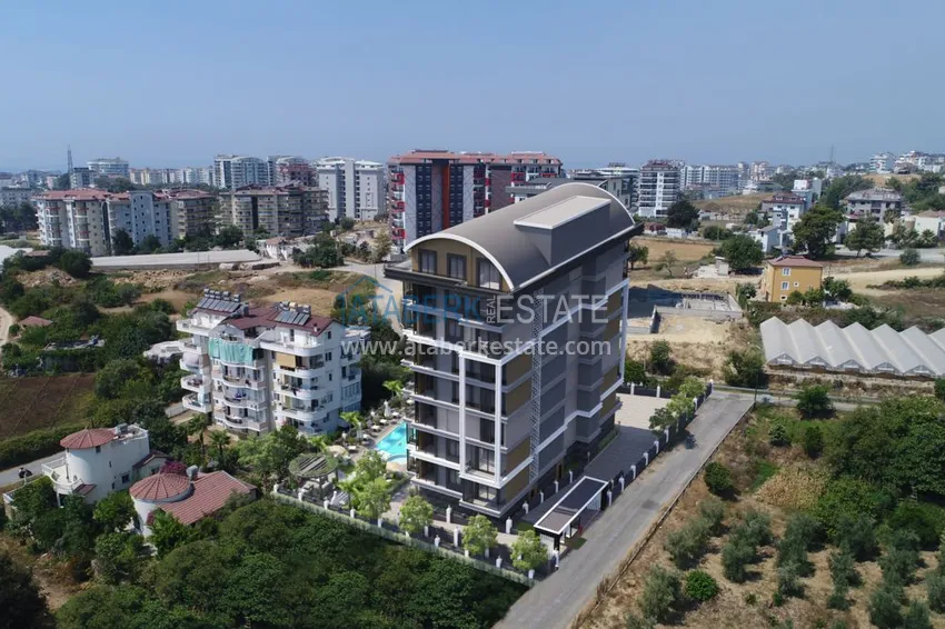 New investment project of an exclusive residential complex in Avsallar 4 