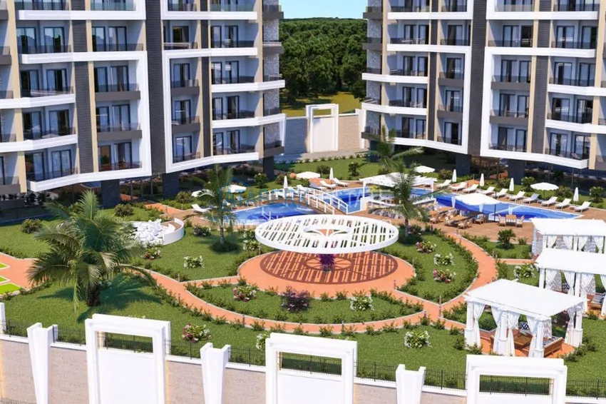 An investment-attractive project of a family residential complex in the Avsallar district 7 
