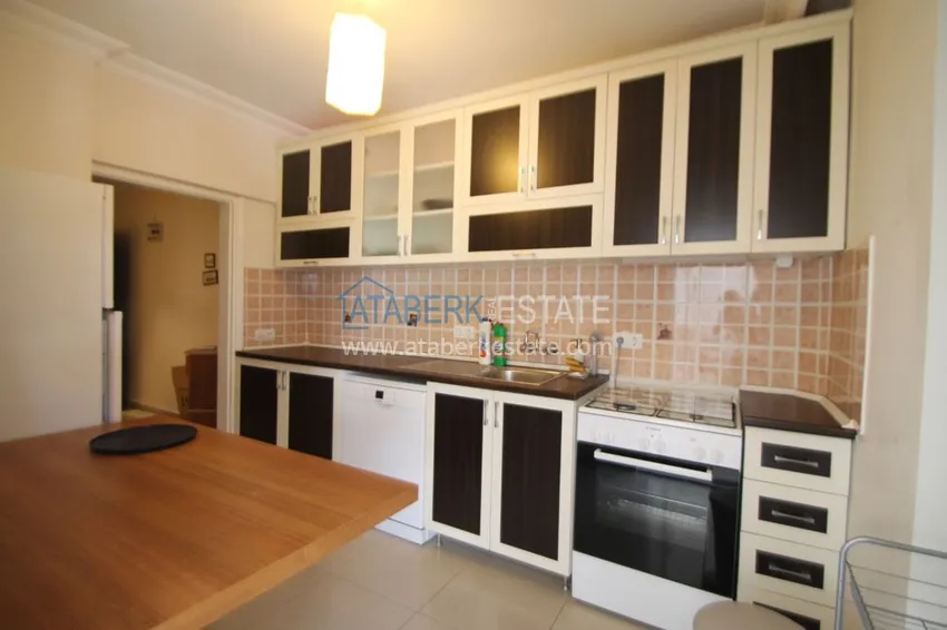 Purchase  Furnished apartment in the center of Alanya near Cleopatra beach area 7 