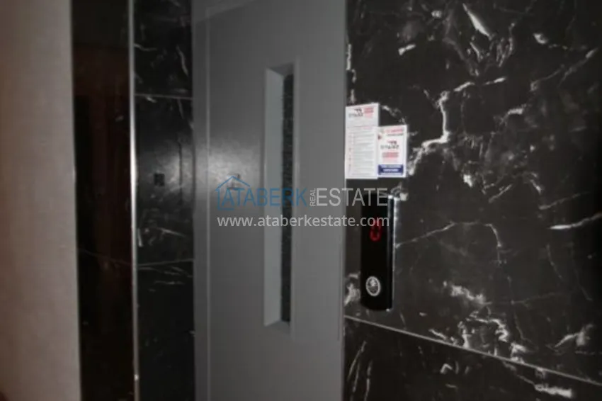 Furnished apartment in the center of Alanya near Cleopatra beach area 7 