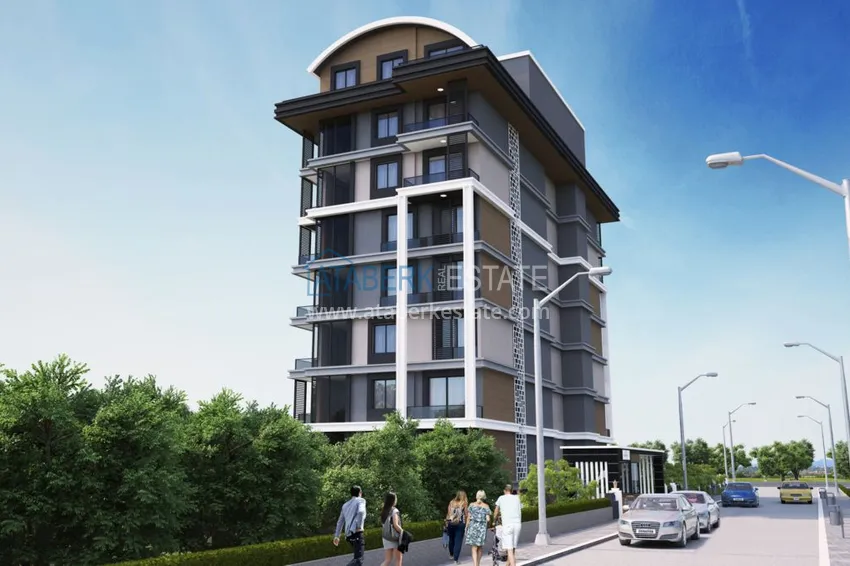 New investment project of an exclusive residential complex in Avsallar 7 