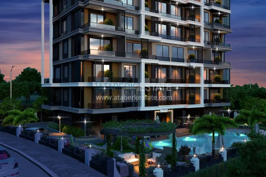 New investment project of an exclusive residential complex in Avsallar 10 