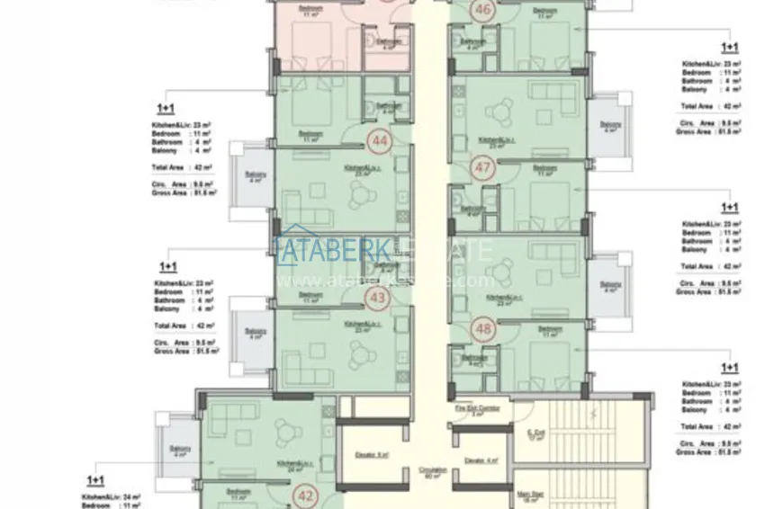 Buy cheap A new Premium residential complex with unique infrastructure in Alanya, Mahmutlar district. 2-year installment plan 4 