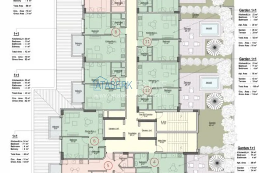 Buy cheap A new Premium residential complex with unique infrastructure in Alanya, Mahmutlar district. 2-year installment plan 14 