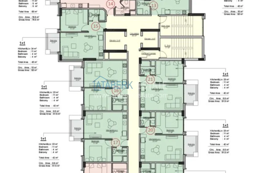 Buy cheap A new Premium residential complex with unique infrastructure in Alanya, Mahmutlar district. 2-year installment plan 15 