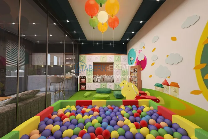 New investment project of an exclusive residential complex in Avsallar 18 