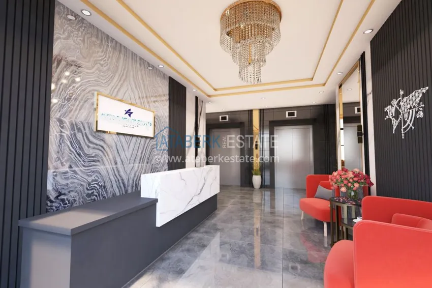 New investment project of an exclusive residential complex in Avsallar 19 