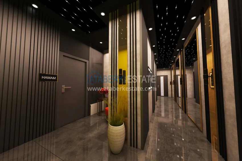 New investment project of an exclusive residential complex in Avsallar 24 