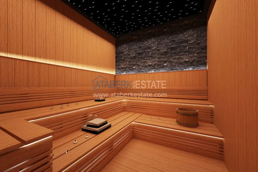 New investment project of an exclusive residential complex in Avsallar 25 