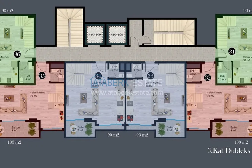 Buy cheap New investment project of an exclusive residential complex in Avsallar 1 