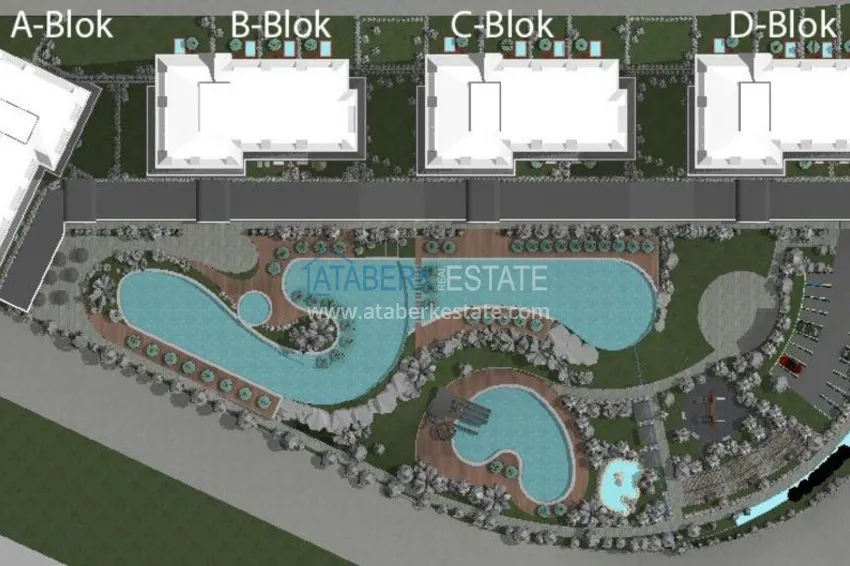 Buy cheap A new Premium residential complex with unique infrastructure in Alanya, Mahmutlar district. 2-year installment plan 31 