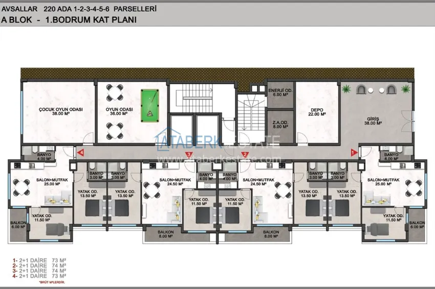 Buy cheap Investment-attractive new generation project in Avsallar 2