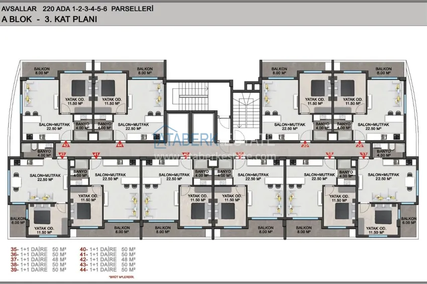 Buy cheap Investment-attractive new generation project in Avsallar 12