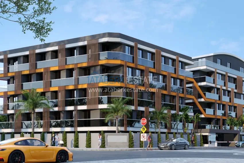 A new project of a residential complex in the very center of Antalya, 100 meters from the sea 1 