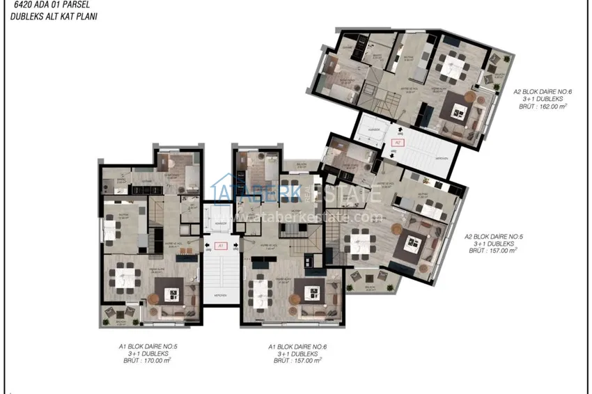 Buy cheap A new investment-attractive project in Antalya on the Boacay embankment 2 