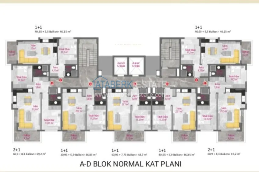 Buy cheap New investment project - luxury complex near Incekum beach 6 