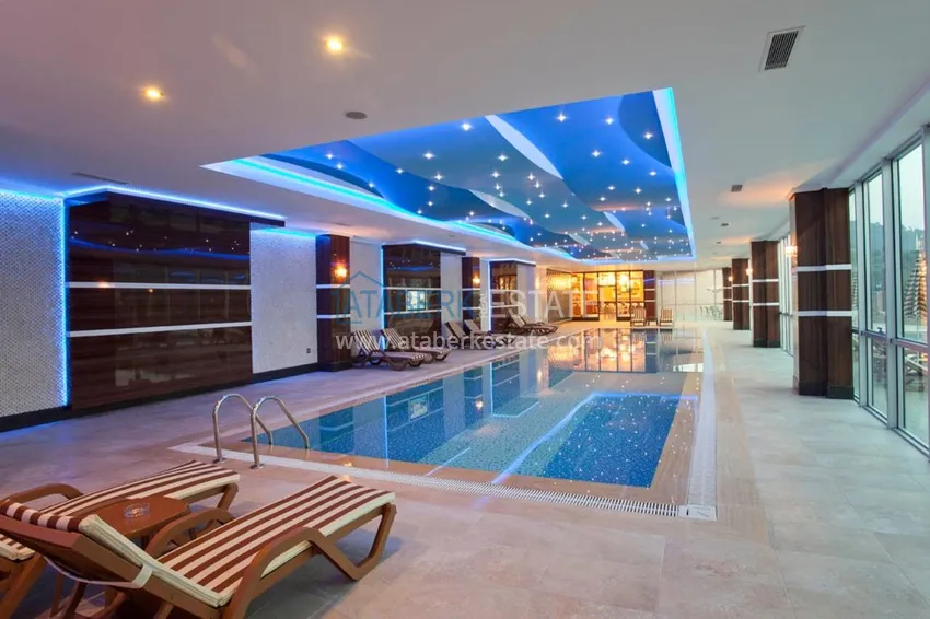 Apartment in Kargicak in a luxury complex overlooking the sea 12 