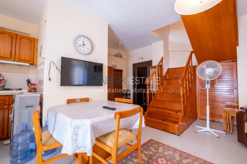 Purchase Duplex in Avsallar with furniture and sea views in a cozy complex 2 