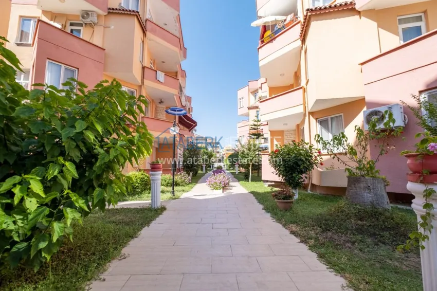 Duplex in Avsallar with furniture and sea views in a cozy complex 2 