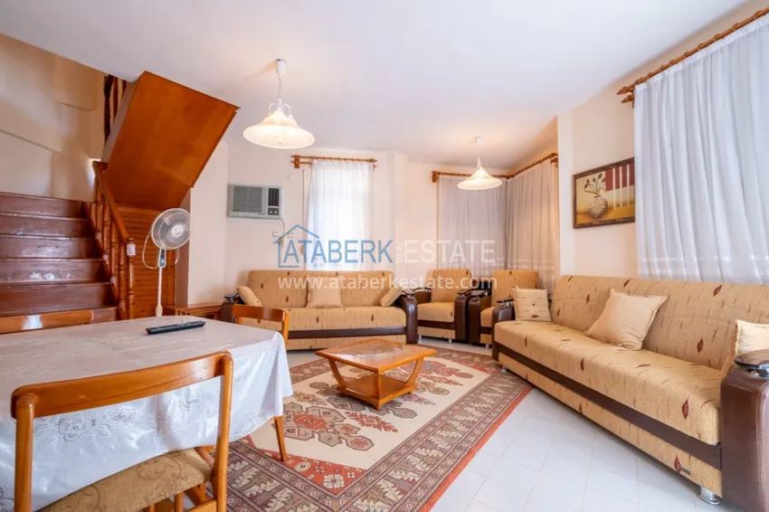 Purchase Duplex in Avsallar with furniture and sea views in a cozy complex 3 