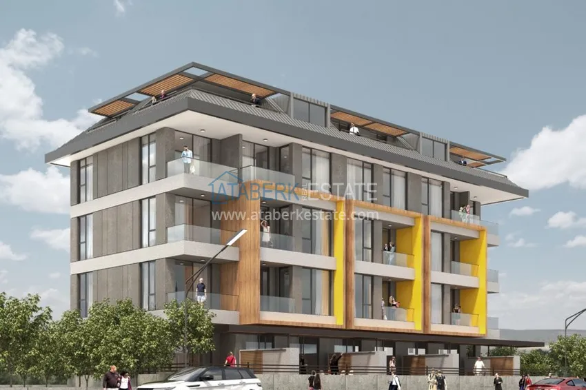 New project in the center of Alanya - low-rise residential complex 1 