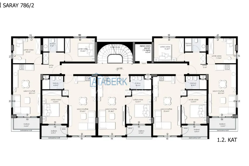Buy cheap New project in the center of Alanya - low-rise residential complex 1 