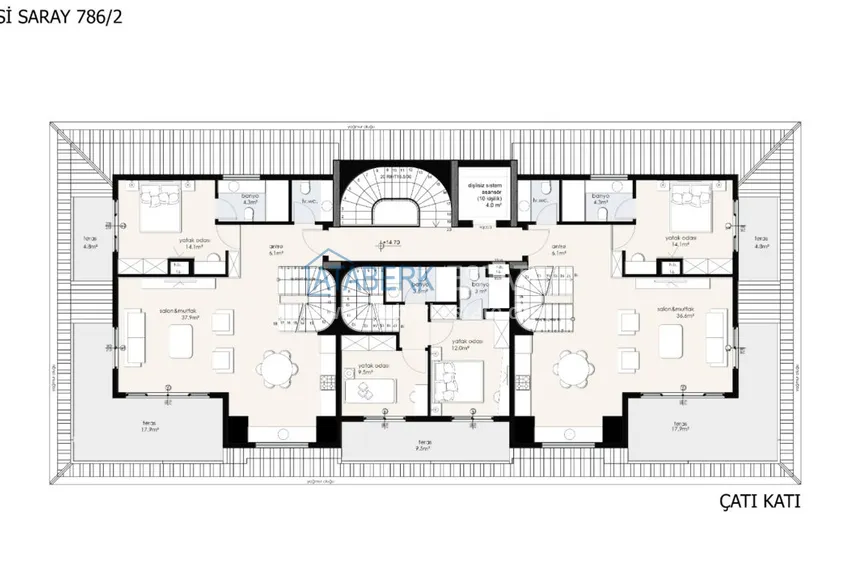 Buy cheap New project in the center of Alanya - low-rise residential complex 3 