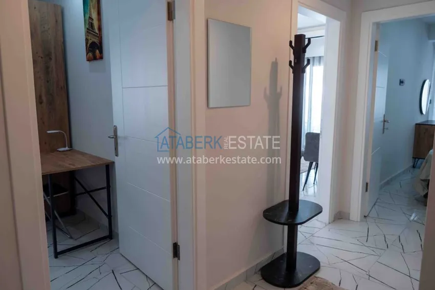 Purchase Rent in the best area of Alanya - two-bedroom apartment by the sea in the city center No. 18 8 