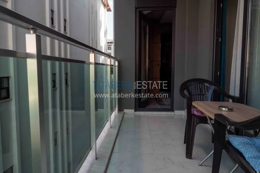 Purchase Rent in the best area of Alanya - two-bedroom apartment by the sea in the city center No. 18 34 
