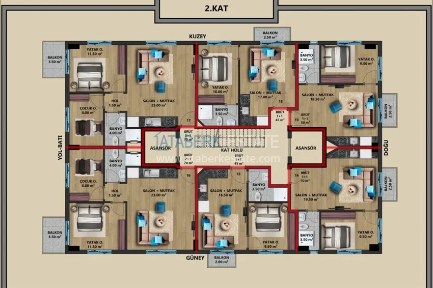 Buy cheap Investment-attractive project of a boutique complex in the center of Antalya 1 