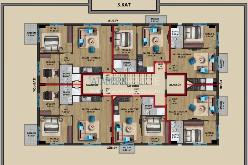 Buy cheap Investment-attractive project of a boutique complex in the center of Antalya 2 